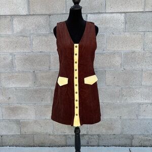 The Hippie Shake “Pattie” Corduroy Dress